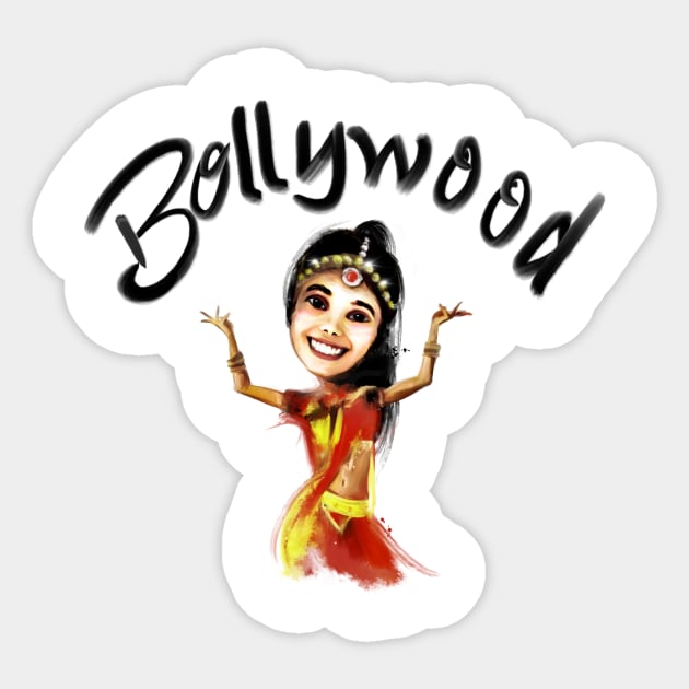 Bollywood Sticker by ILYOart